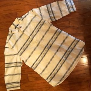 Sold!* SPAO ladies tunic cotton/ flax top